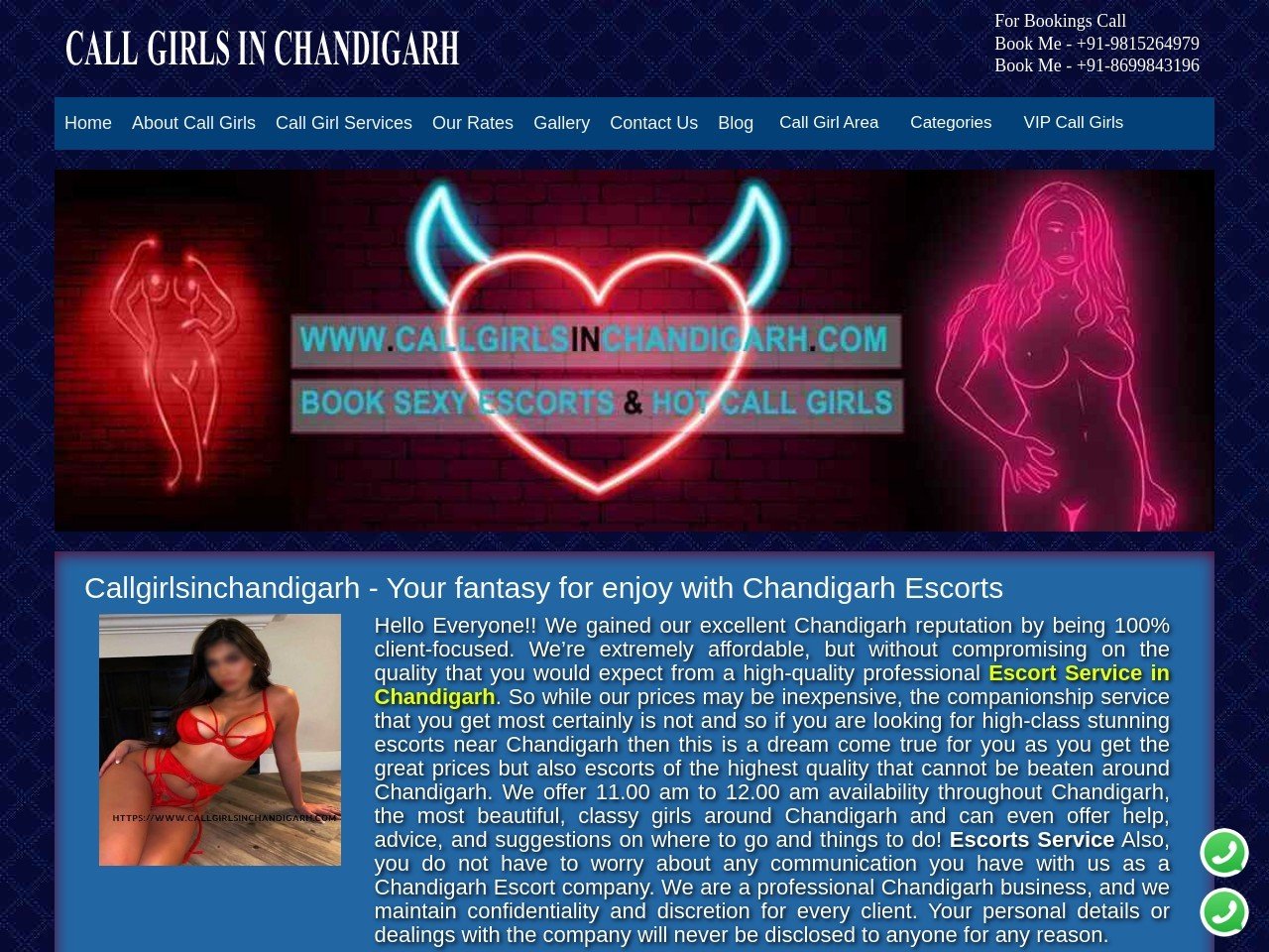 Call Girls in Chandigarh