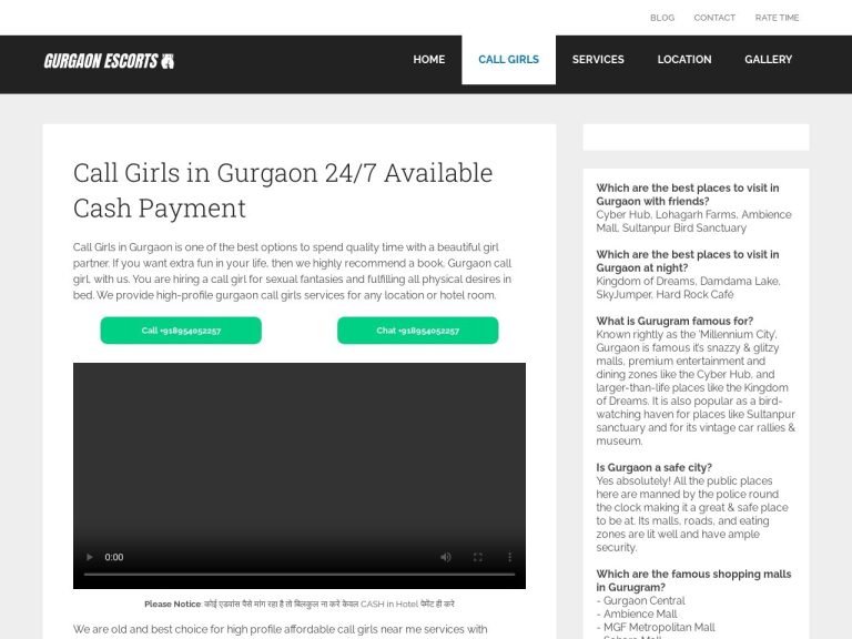 Gurgaonescortsmahipalpur.in