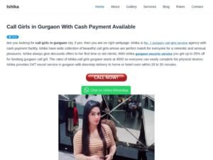 Ishikacallgirlsservice.com
